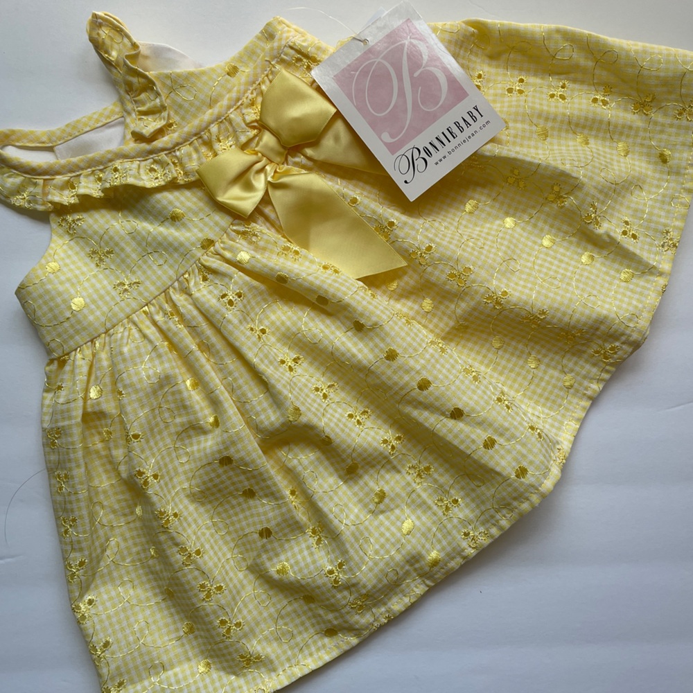 Baby girl yellow dress